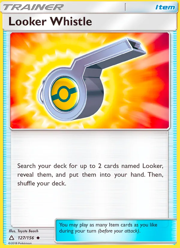 Looker Whistle, Normal