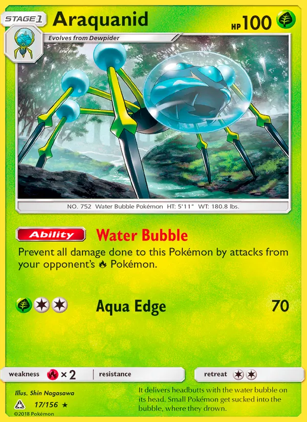 Araquanid, Normal