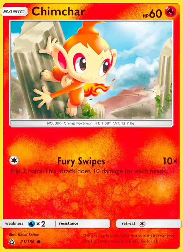 Chimchar, Normal