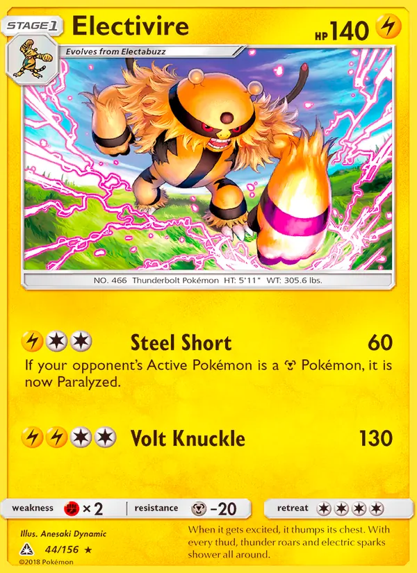 Electivire, Normal