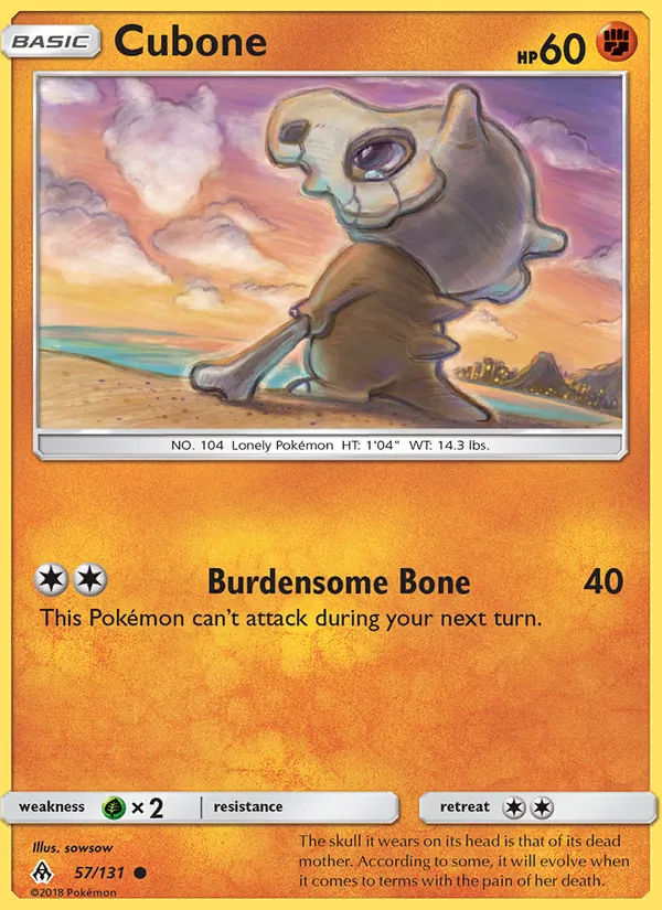 Cubone, Normal