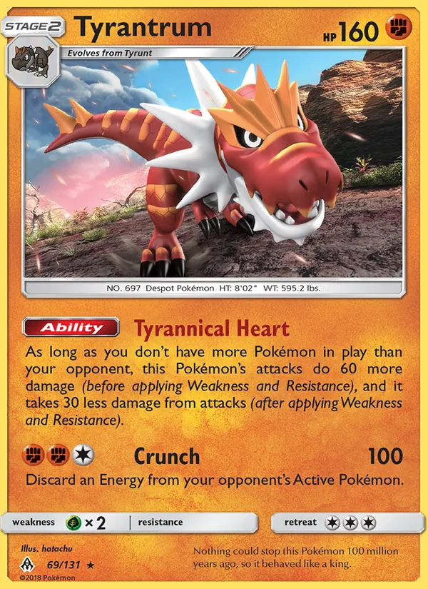 Tyrantrum, Holo