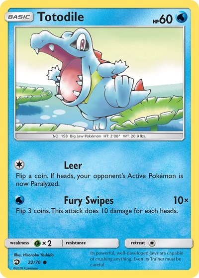 Totodile, Normal