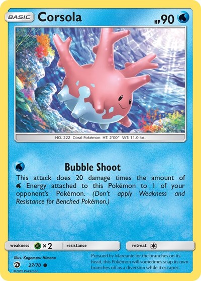 Corsola, Normal