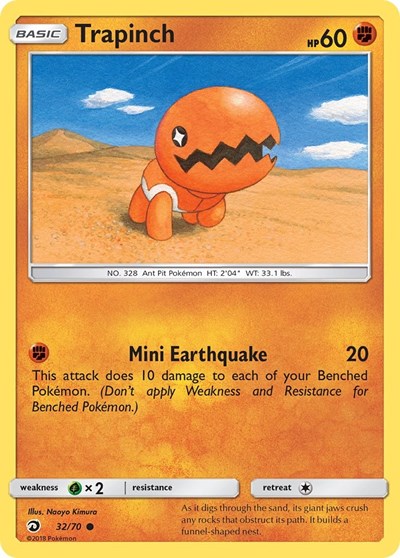 Trapinch, Normal