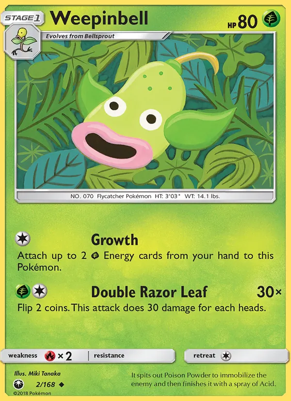 Weepinbell, Normal