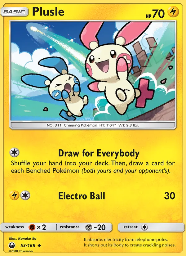 Plusle, Normal