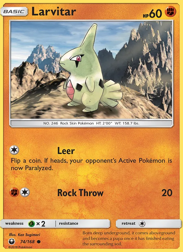Larvitar, Normal