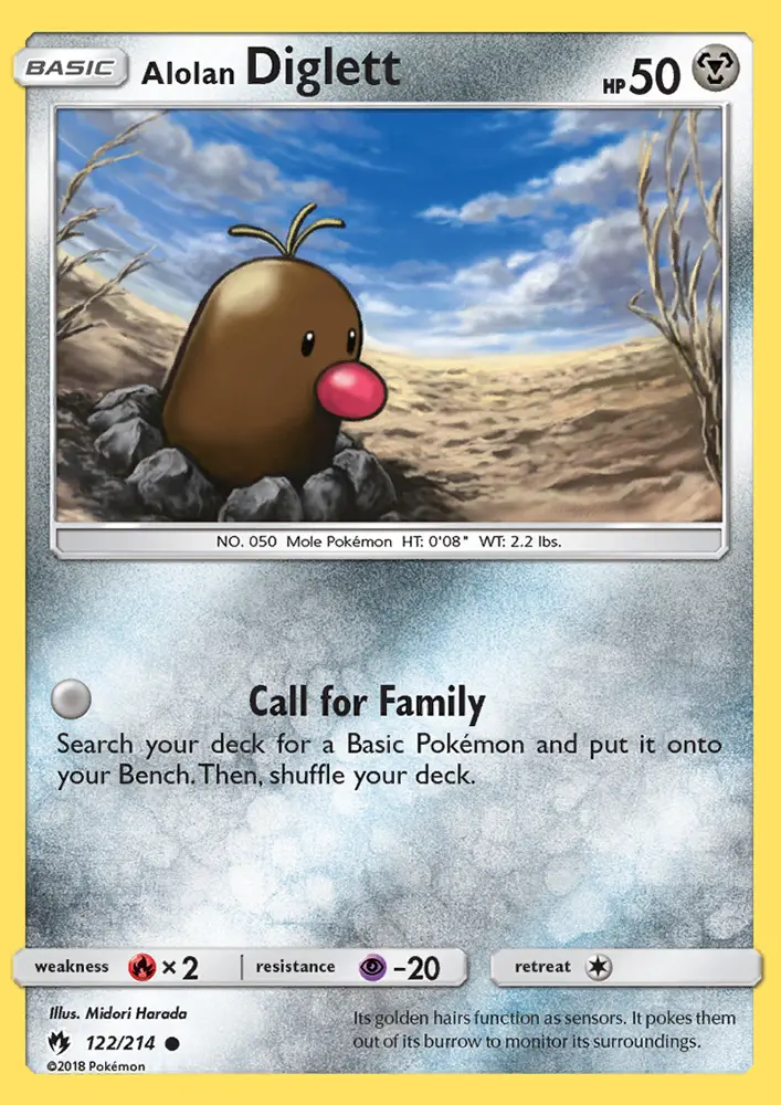 Alolan Diglett, Normal