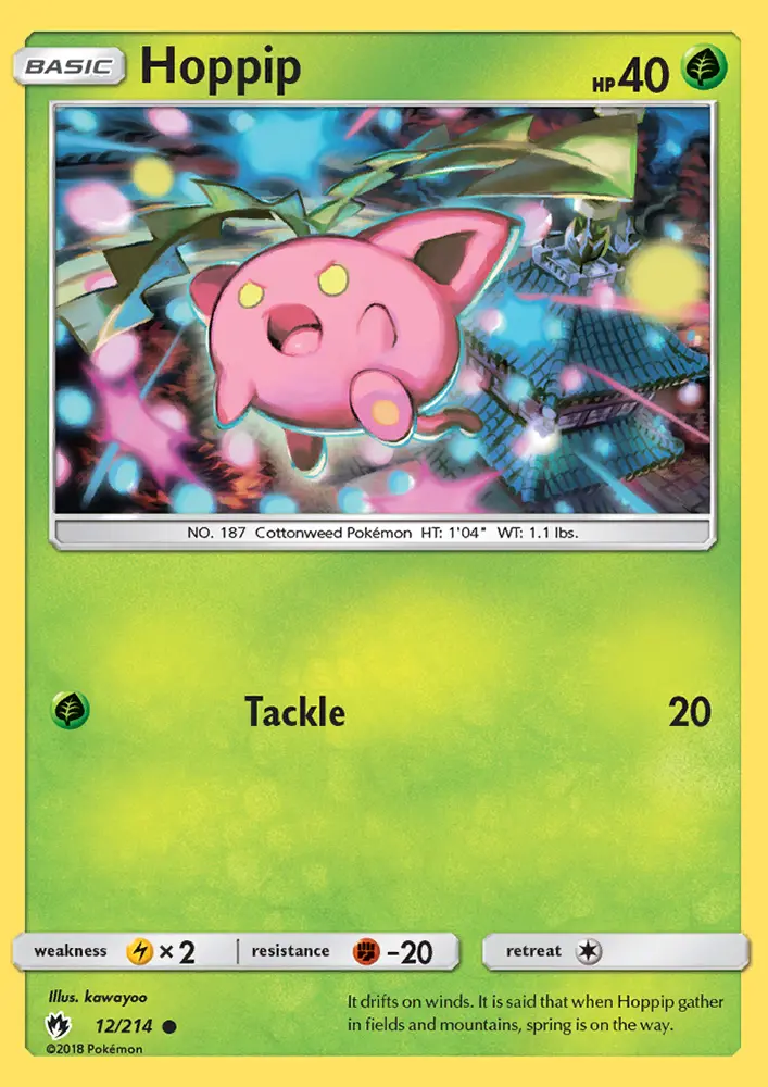 Hoppip, Normal · 12