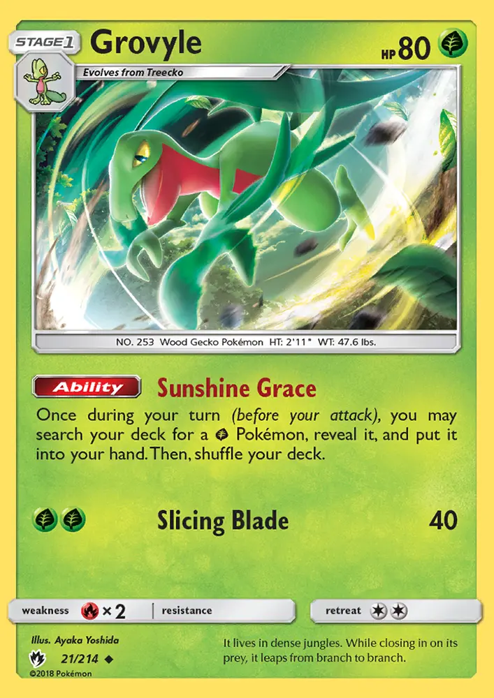 Grovyle, Normal