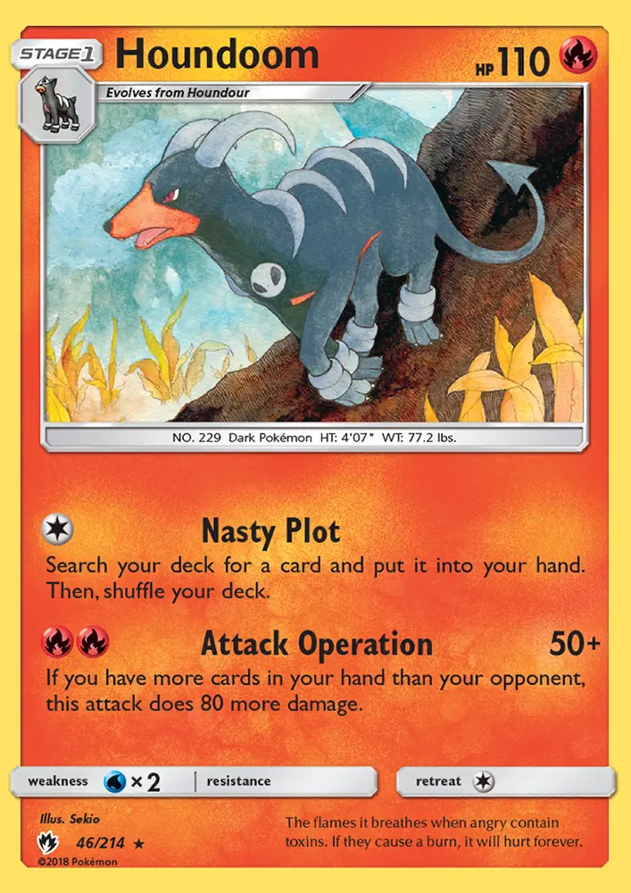 Houndoom, Normal