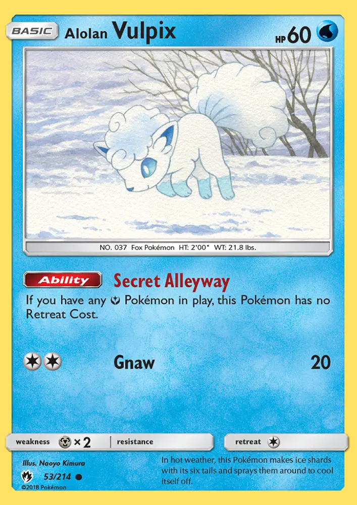 Alolan Vulpix, Normal