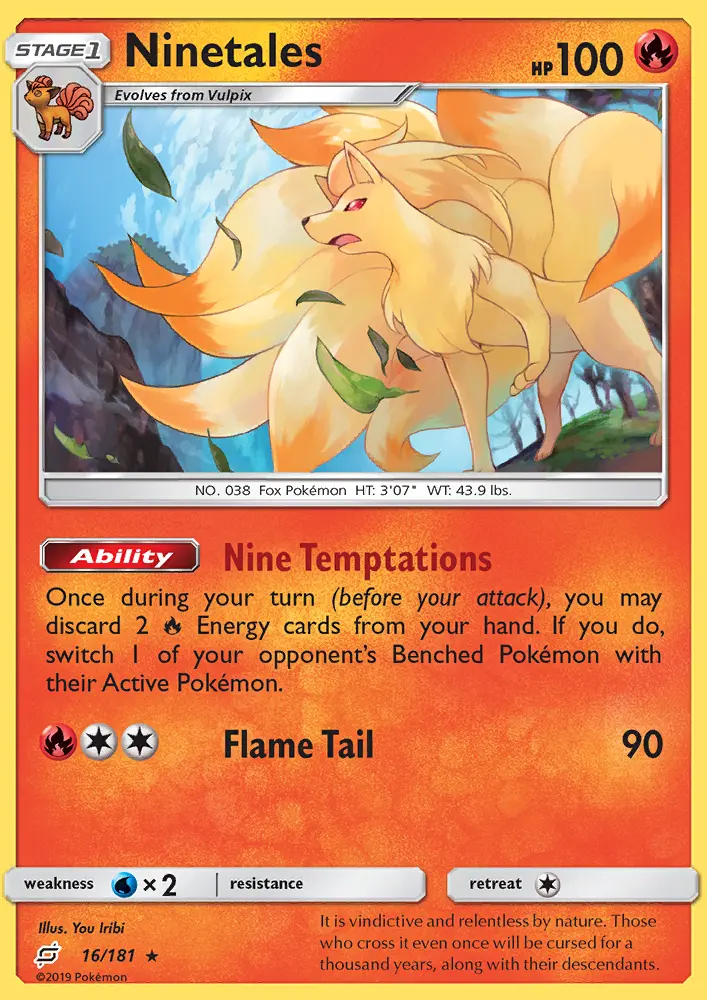 Ninetales, Normal
