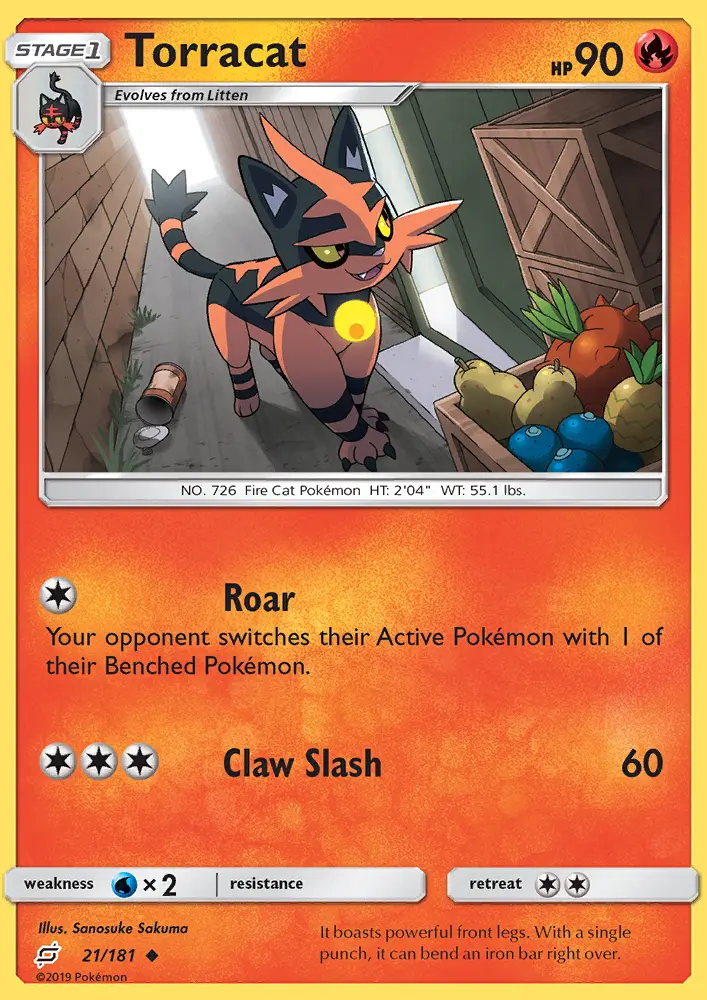 Torracat, Normal