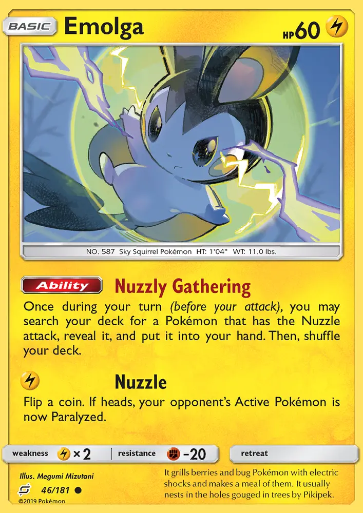 Emolga, Normal