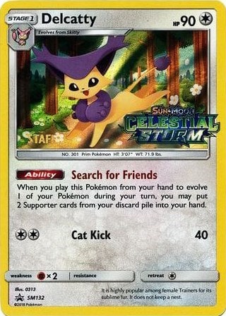 Delcatty, Normal
