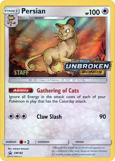 Persian, Holo · Prerelease