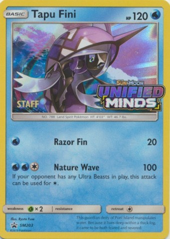 Tapu Fini, Holo · Prerelease