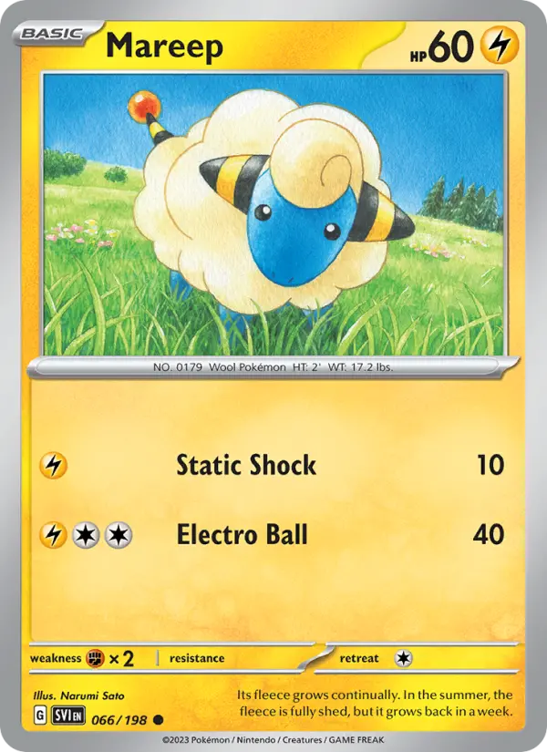 Mareep, Normal