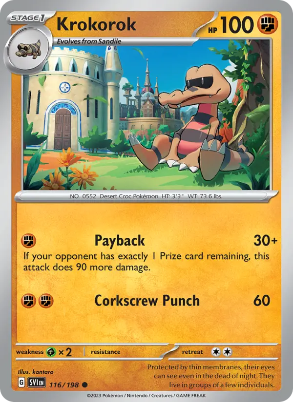 Krokorok, Normal
