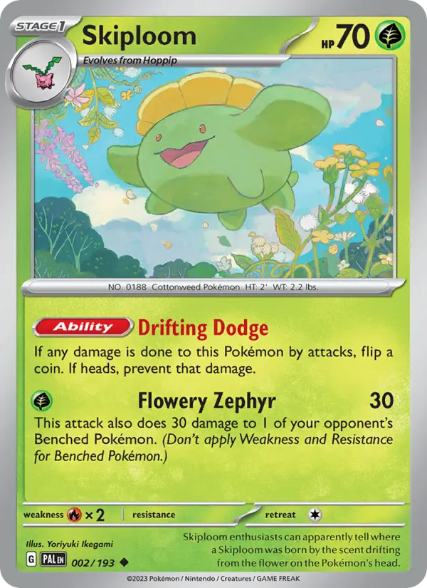 Skiploom, Normal