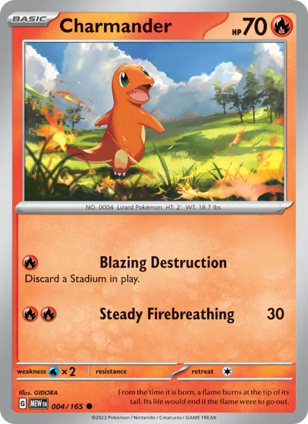 Charmander, Normal