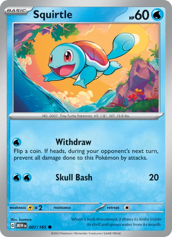Squirtle, Normal