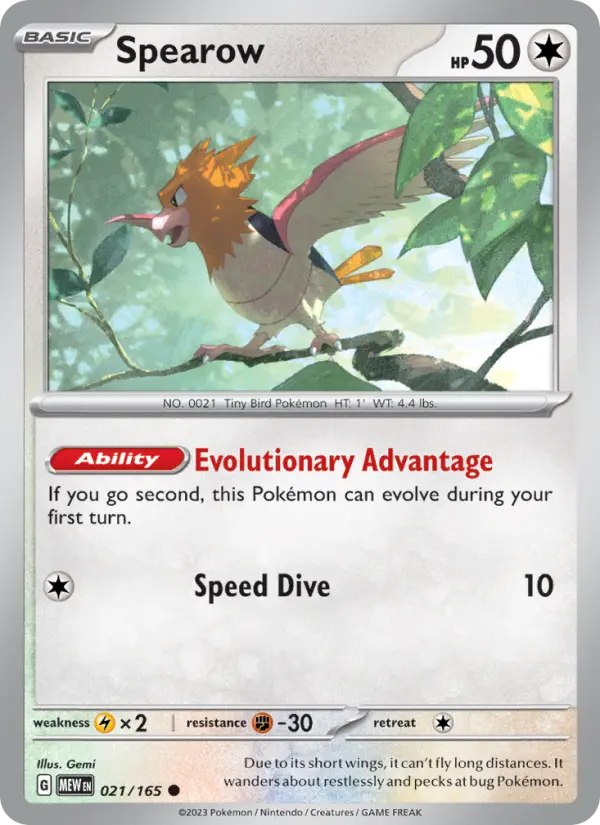 Spearow, Normal