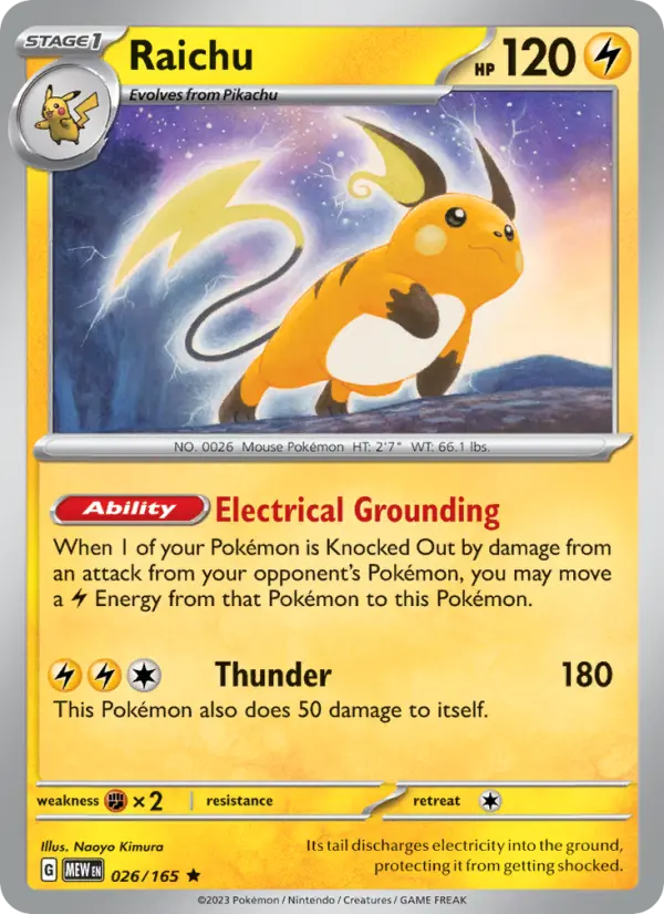 Raichu, Holo