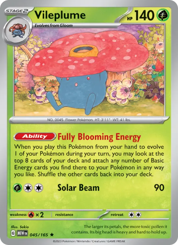 Vileplume, Holo