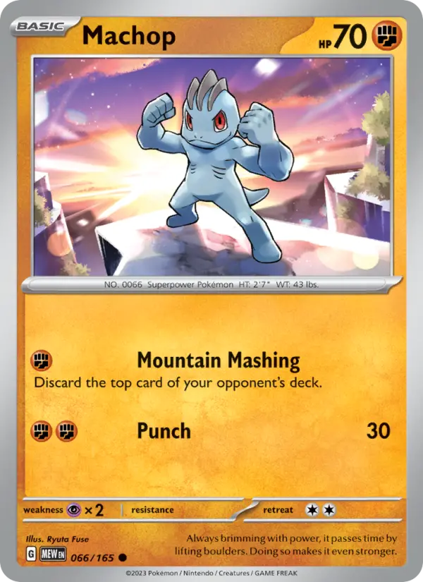 Machop, Normal
