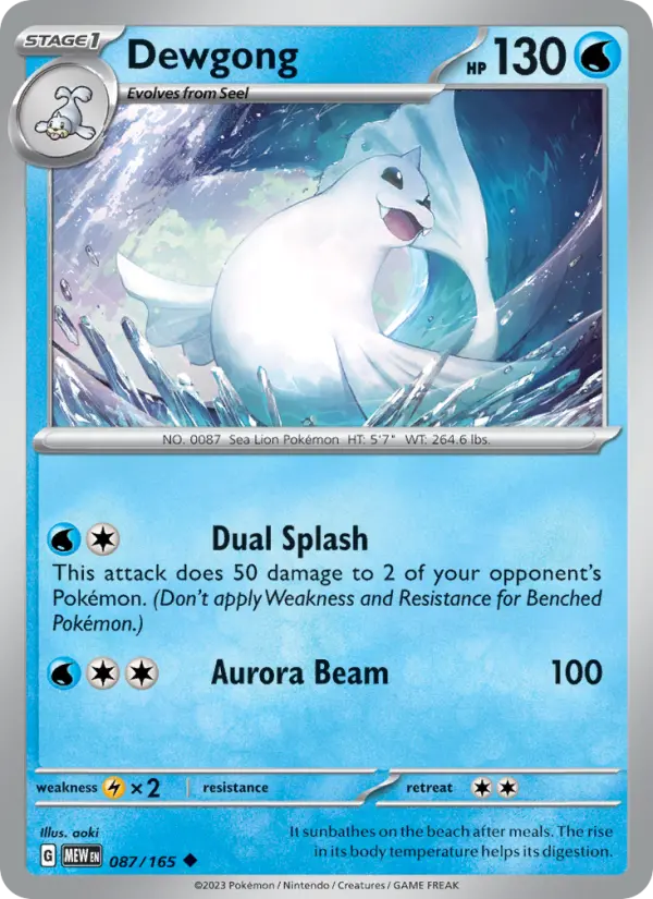 Dewgong, Normal