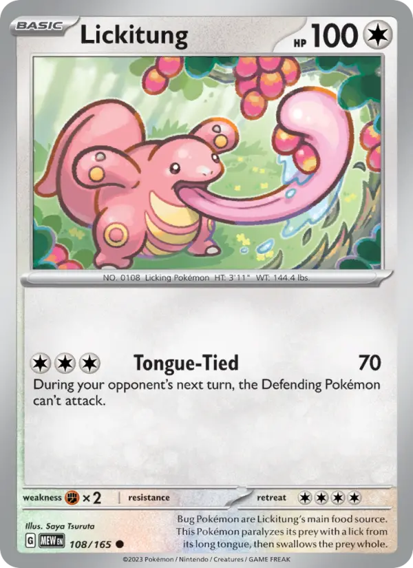 Lickitung, Normal