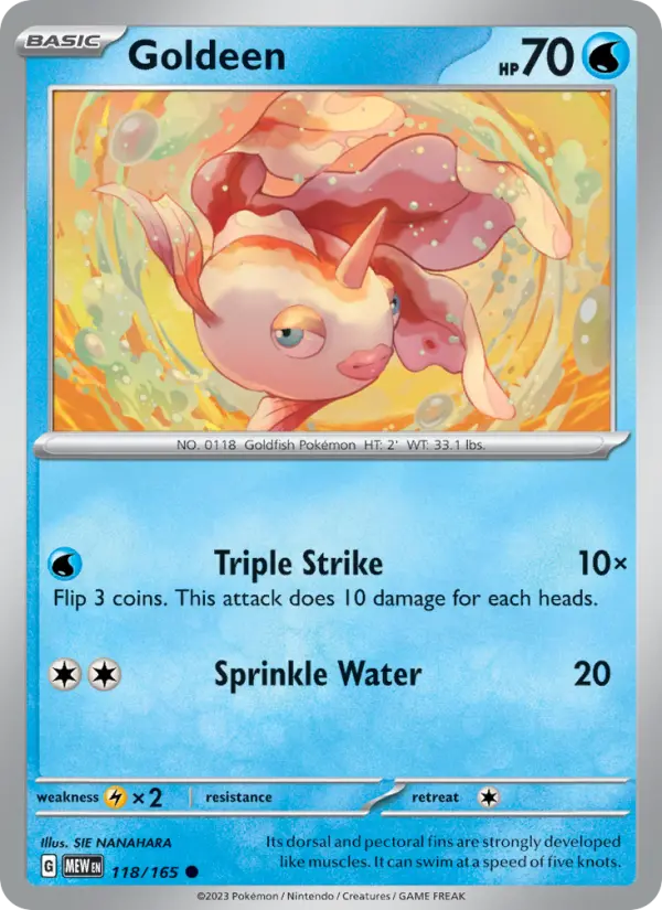 Goldeen, Normal