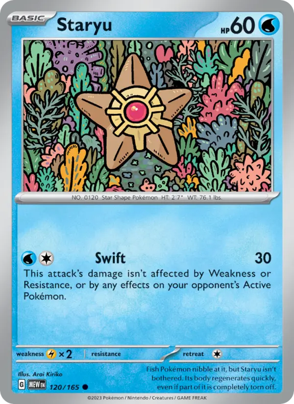 Staryu, Normal