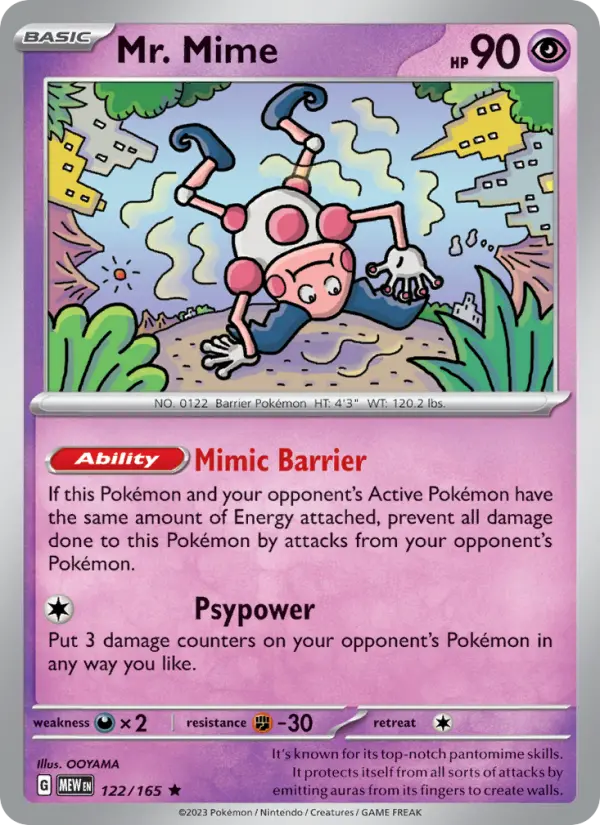 Mr. Mime, Holo
