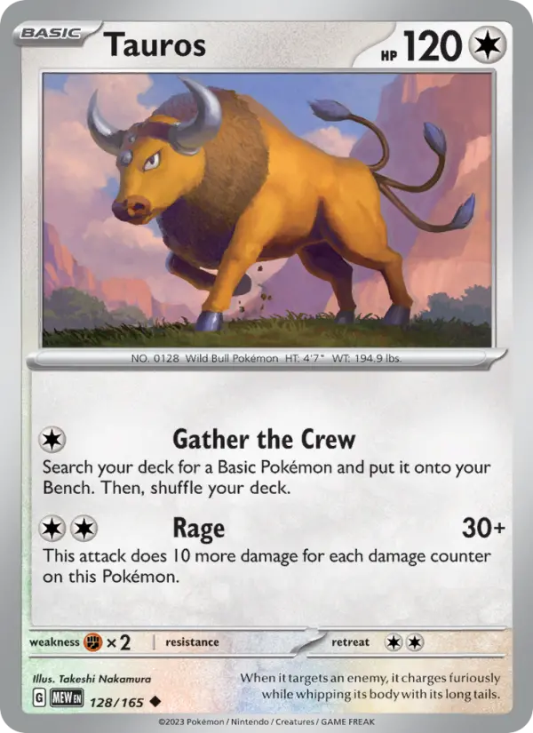 Tauros, Normal