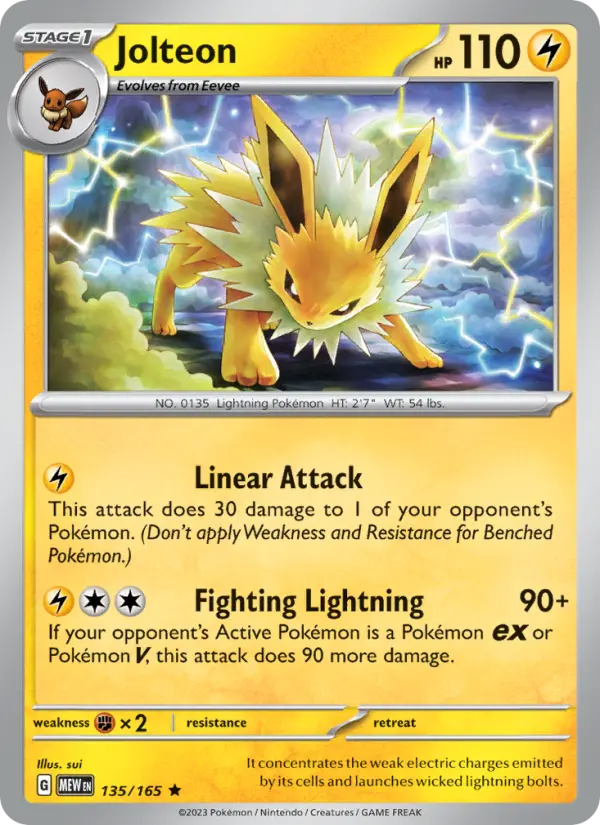 Jolteon, Holo