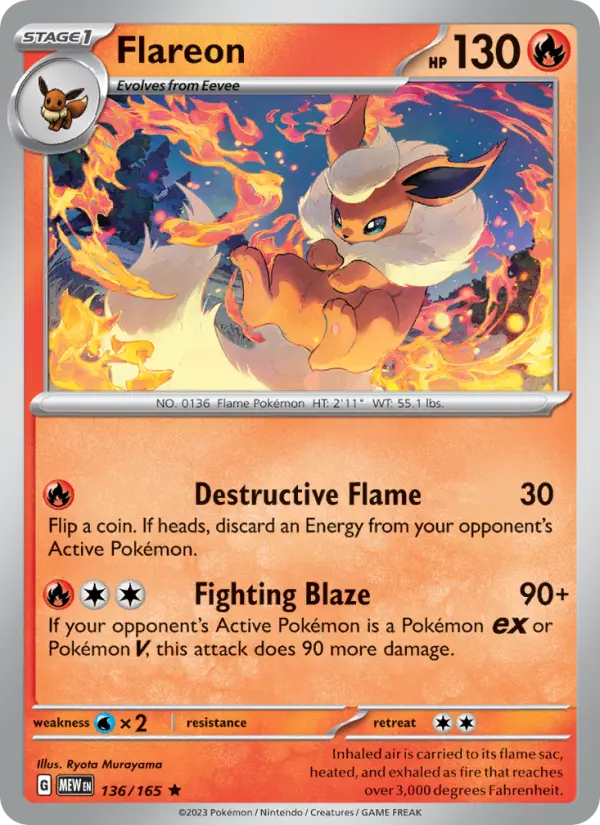 Flareon, Holo