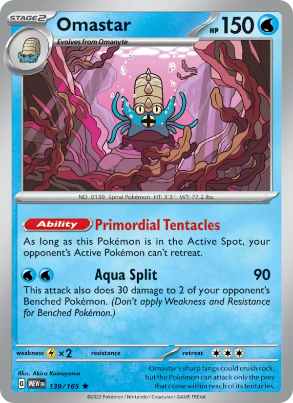 Omastar, Holo