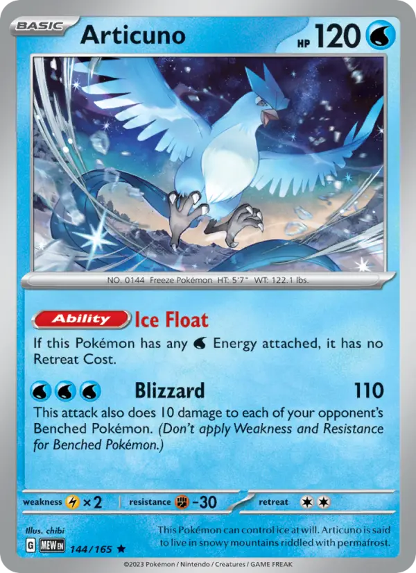 Articuno, Holo