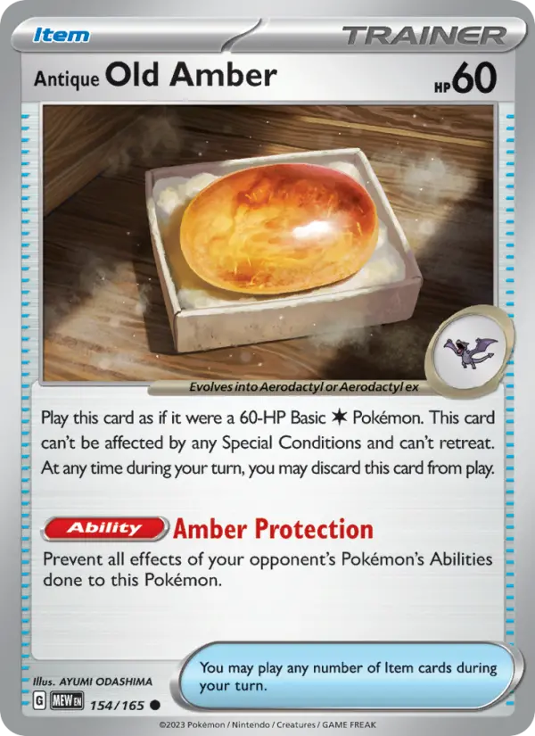 Antique Old Amber, Normal