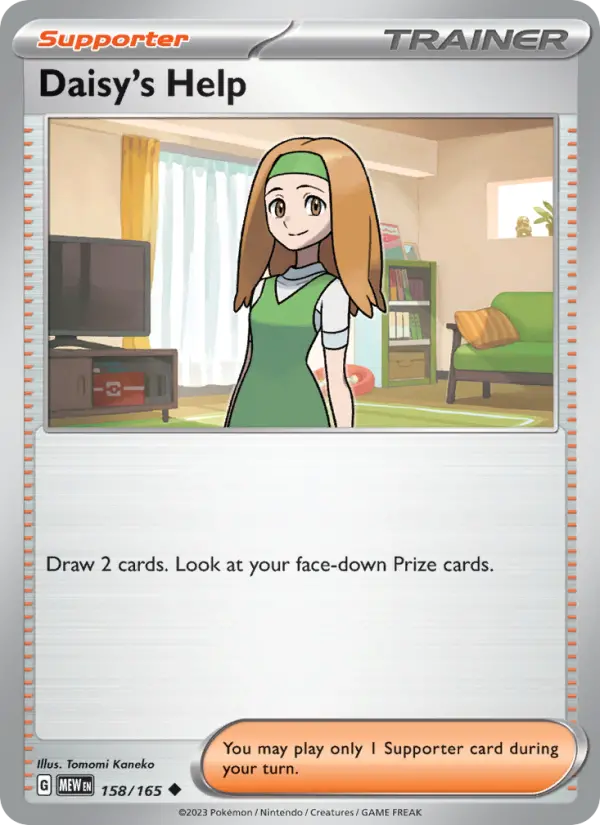 Daisy's Help, Normal