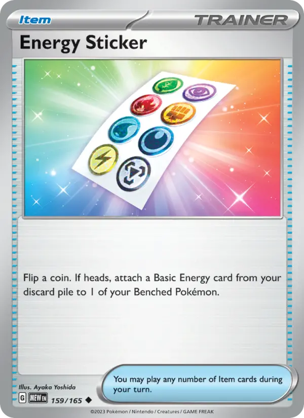 Energy Sticker, Normal