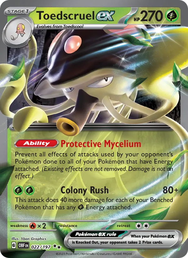 Toedscruel ex, Holo