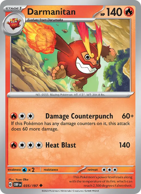 Darmanitan, Normal