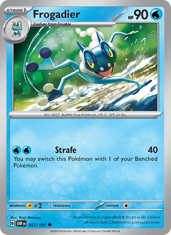 Frogadier, Normal