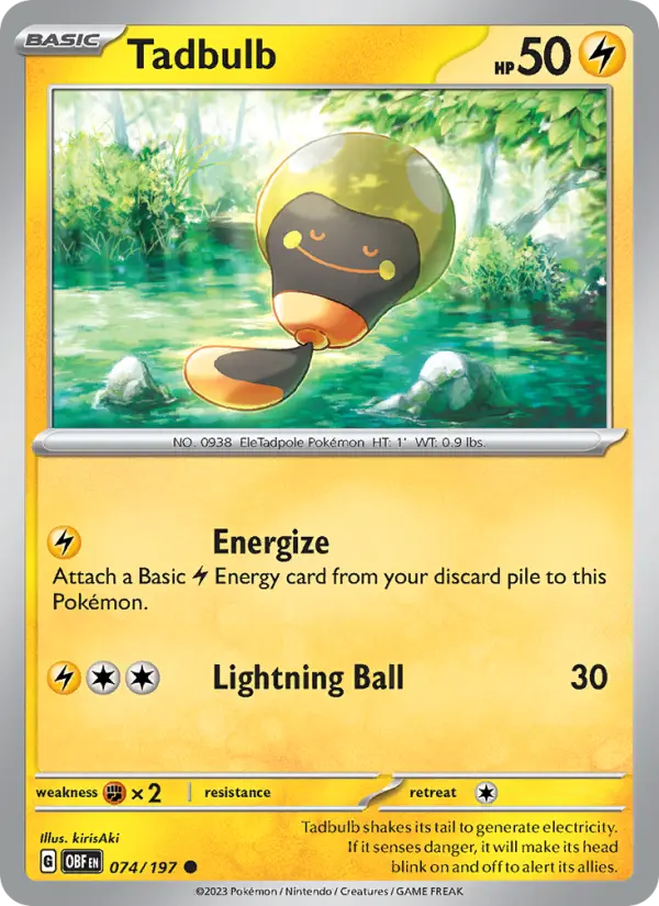Tadbulb, Normal