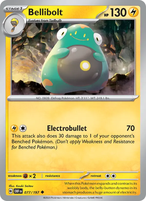 Bellibolt, Normal